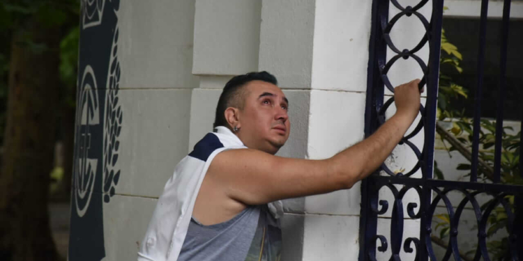 En el Bosque, en el «Juan Carmelo Zerillo», el pueblo tripero inmortaliza a Diego