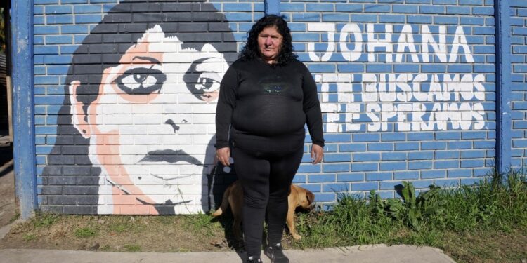 Por Johana se produjeron marchas y se pintaron más de un docena de murales en todo el partido de La Plata.