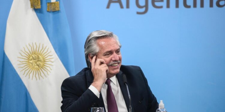 El presidente, Alberto Fernández
