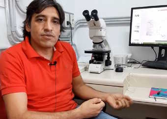 El Doctor Mario Perelló, director del Instituto Multidisciplinario de Biología Celular (IMBICE)