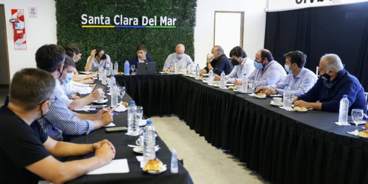 La reunión del Gobernador con los intendentes