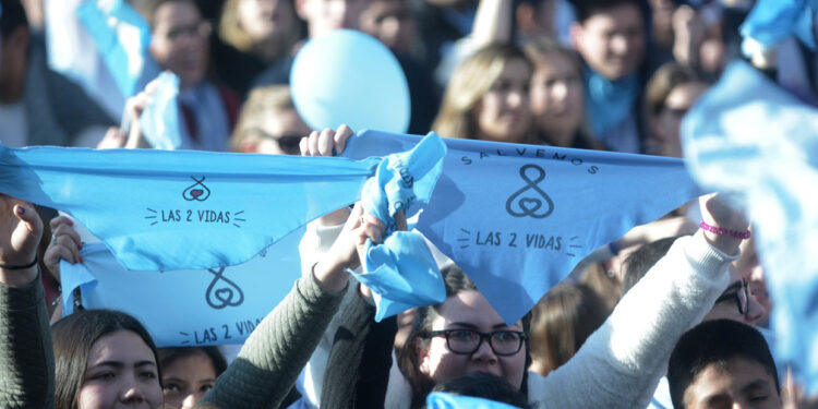 Una de las marchas Provida en contra despenalización  del Aborto