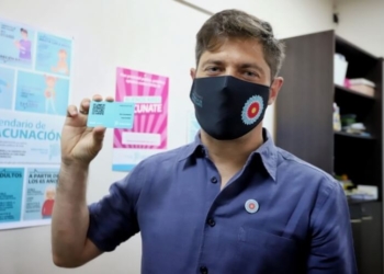 Kicillof dio a conocer sus estudios médicos sobre la eficacia de la vacuna