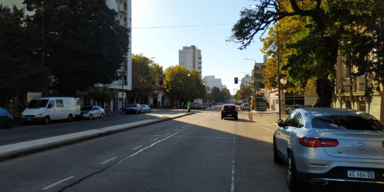 Muy poco movimiento en la Ciudad
