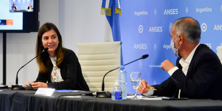 Fernanda Raverta y Gabriel Lerner