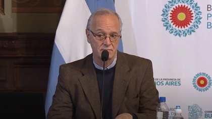 El ministro Daniel Gollan