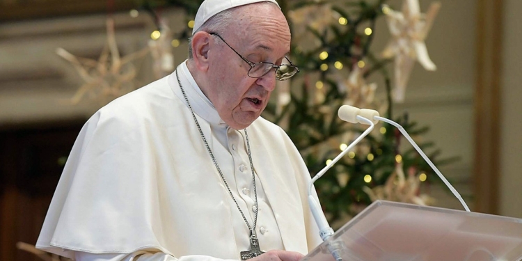El Papa habló de la pandemia a nivel global