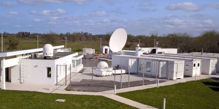 Vista aérea del predio del AGGO