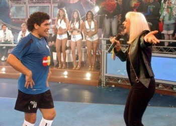 El día que Diego fue preso por su amiga Raffaella