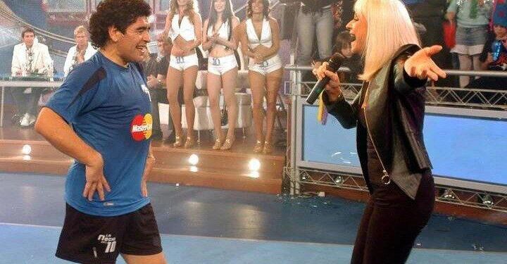 Raffaella Carrá y Diego Maradona, mantenían una gran amistad