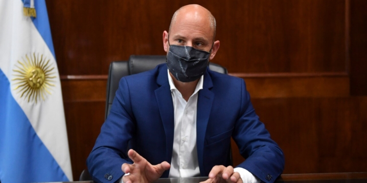 El secretario de la Pequeña y Mediana Empresa y los Emprendedores, Guillermo Merediz