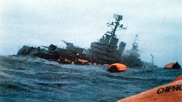 El crucero ARA General Belgrano fue hundido el 2 de mayo de 1982. Murieron 323 patriotas