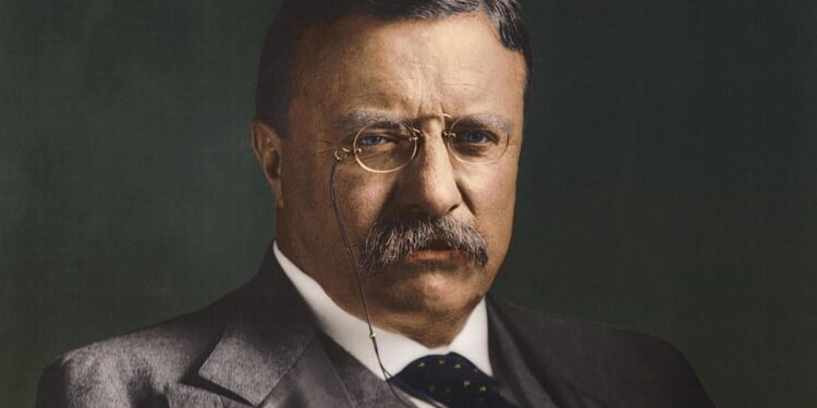 El ex presidente de los EE UU y premio Nobel de la Paz Theodore Roosevelt