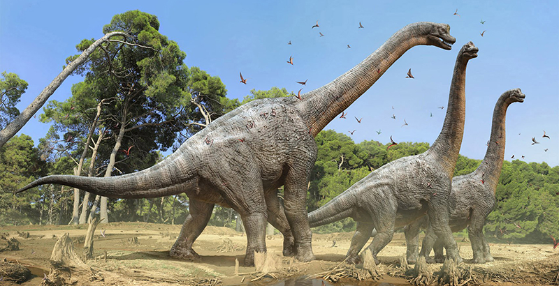 El cambio climático extinguió a los dinosaurios 