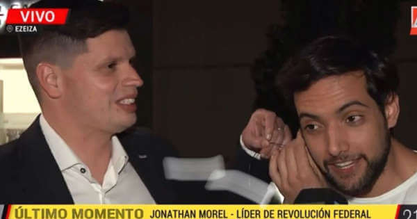 Jonathan Morel en libertad, como si nada hubiese ocurrido. De justicia, mejor ni hablar en Argentina (A24)