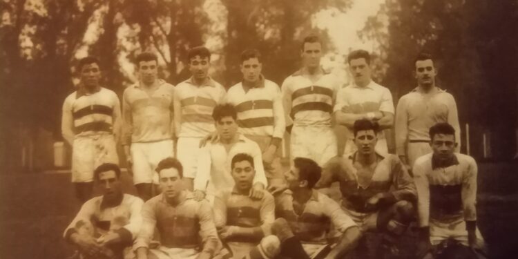 El equipo de rugby que se consagró campeón invicto de tercera división en 1929