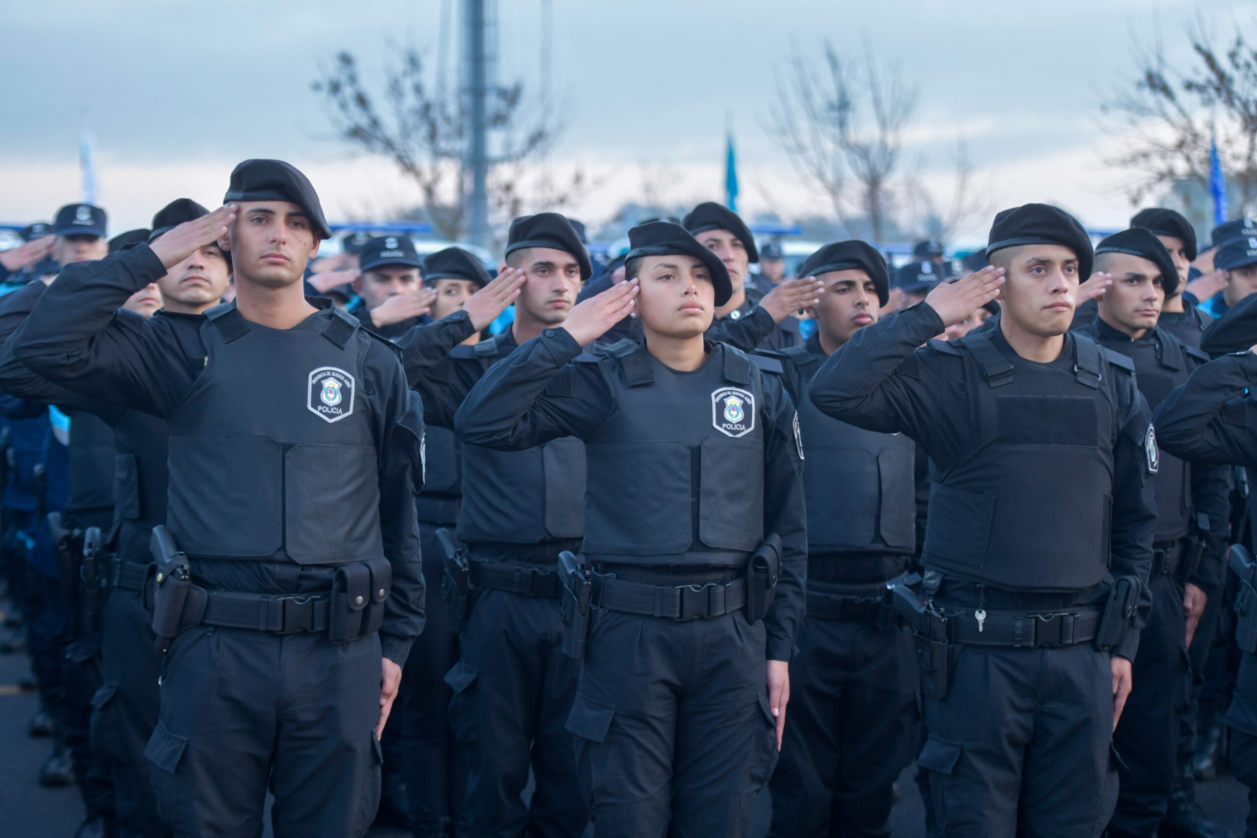 Egresaron 1.500 cadetes de la Escuela de Policía “Juan Vucetich”