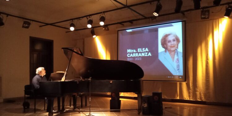 Un pasaje del concierto homenaje a Elsa Carranza