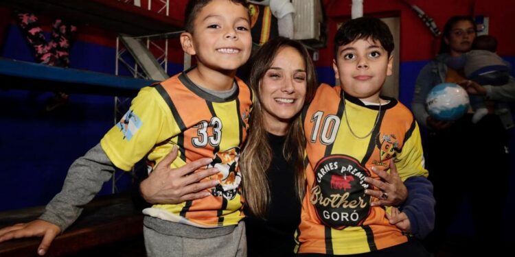 Malena Galmarini presentó sus propuestas en materia deportiva para Tigre