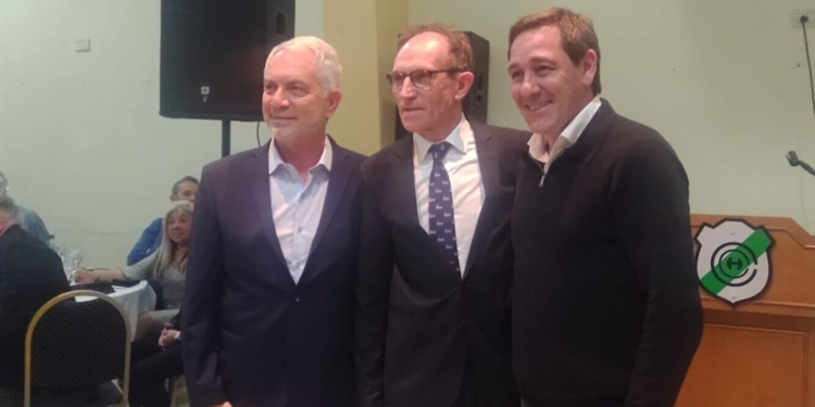Julio Alak, Walter Franceschini y Julio Garro