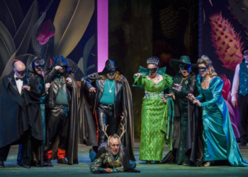 El domingo se ofrecerá la última función de la ópera “Falstaff”