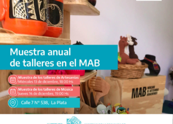El Mercado de Artesanías Bonaerenses realiza su muestra de fin de año