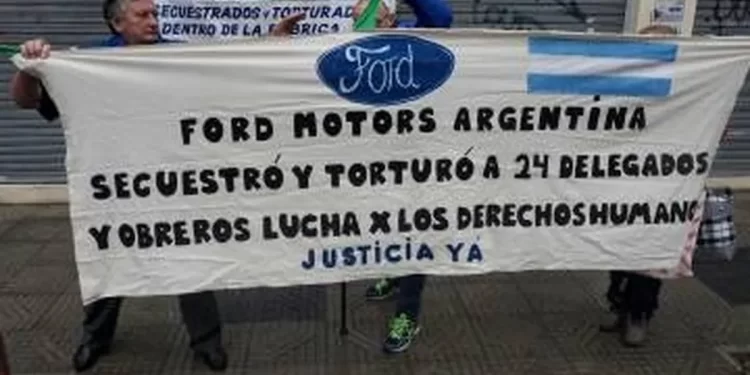 Dos gerentes de la automotriz Ford, Pedro Müller y Héctor Francisco Sibilla, fueron condenados en 2021 por la justicia por complicidad con los genocidas de la última dictadura cívico militar en la Argentina
