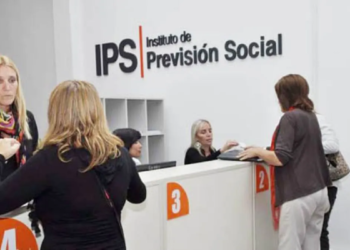 Pago de haberes del IPS