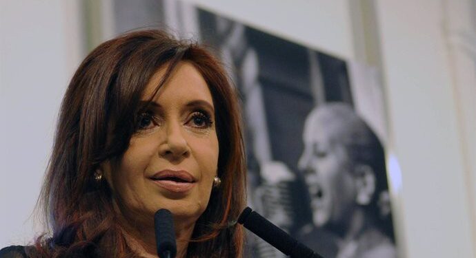 Cristina Fernández de Kirchner, presidenta de la Nación (MC) entre 2007 y 2015