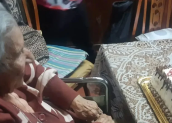 Aurora, la abuela del peronismo, cantó ¡105! en Bariloche