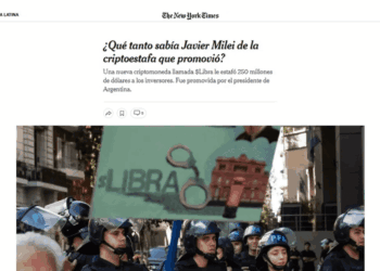 The New York Times: «¿Qué tanto sabía Javier Milei de la criptoestafa que promovió?»