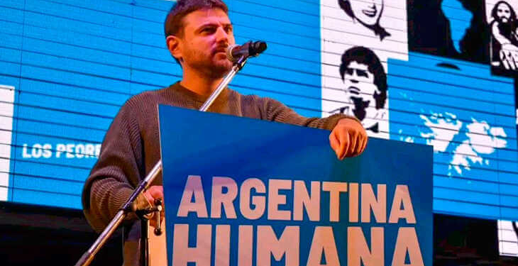Juan Grabois en La Plata, el sábado 12 de abril, a las 16, en el Club Platense (crédito imagen: el1digital.com.ar)