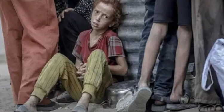 "A diferencia de las hambrunas provocadas por desastres naturales, esta es provocada por el hombre, consecuencia directa de una estrategia deliberada" (Cáritas en Gaza)