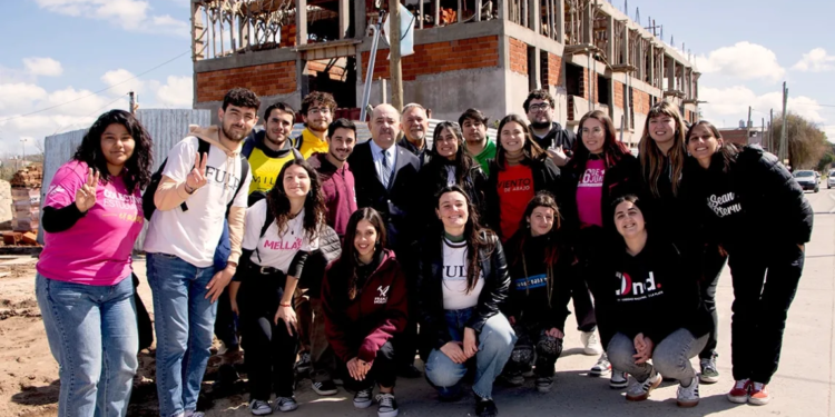 Avanza la construcción del Barrio Estudiantil Universitario y en marzo de 2026 ya tendrá sus primeros habitantes