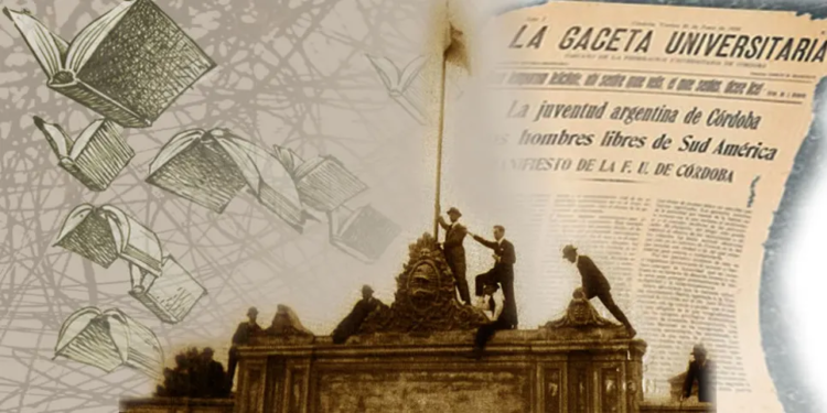 Reforma de 1918 (crédito imagen: FFyL-UNCuyo)