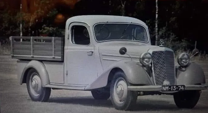 La "chatita" Mercedes Benz modelo 1951