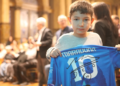 La Ciudad homenajeó a Maradona a 40 años del ‘Gol del Siglo’