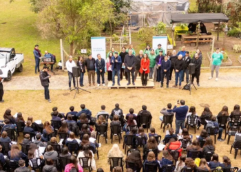 Más de 700 estudiantes participaron de la Jura Ambiental en La Plata