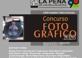 La Peña de las Bellas Artes celebra su 90° aniversario con la premiación del Concurso Fotográfico Provincial