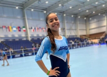 Morella Villagra, la joven promesa del patín que lleva la bandera de la región a lo más alto de América