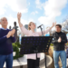 Kicillof y Alak homenajearon a Evita en un emotivo acto en Plaza Moreno