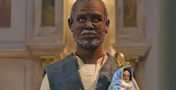 Negro Manuel, custodio de la Virgen de Luján (Crédito AICA)
